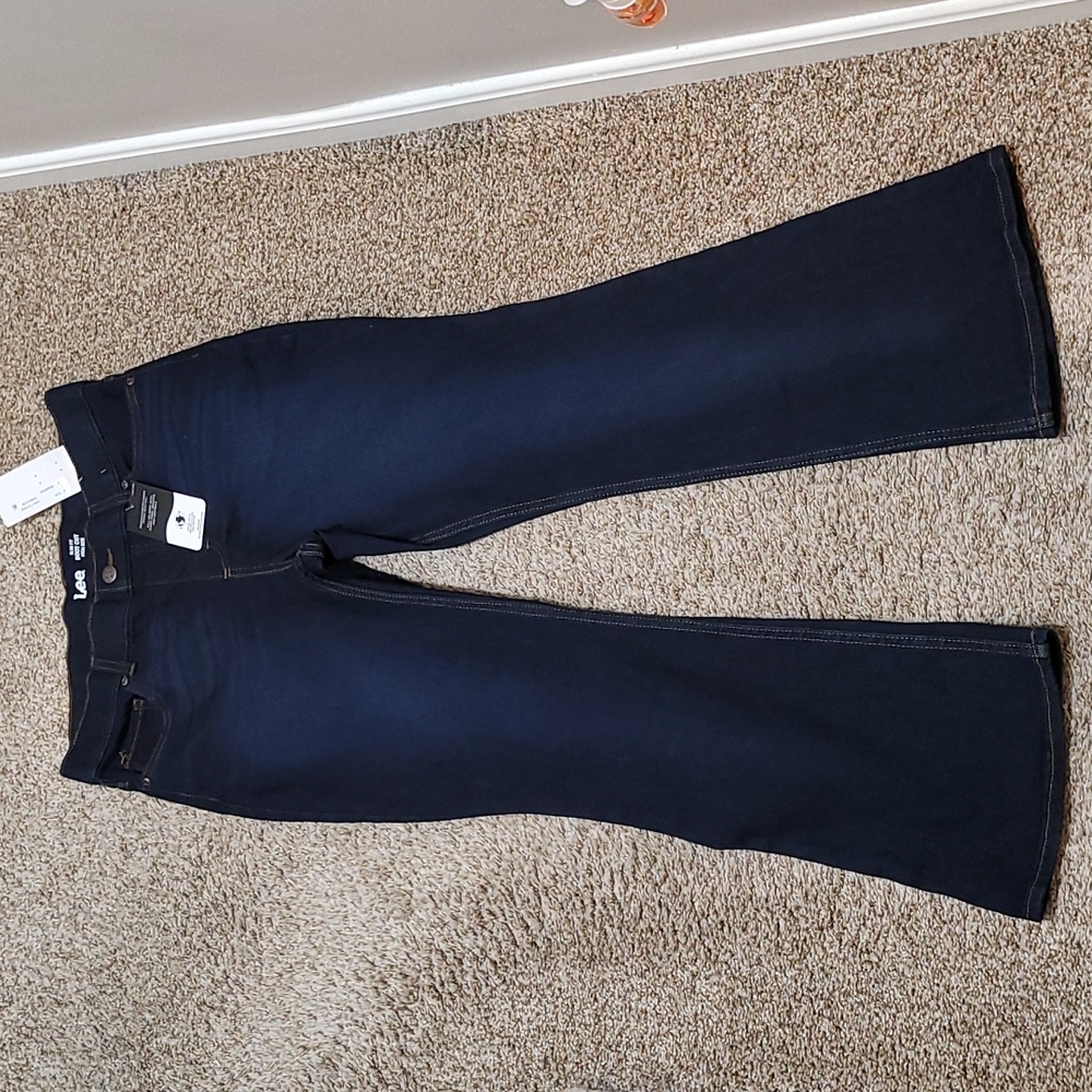 Lee Hi Rise Bootcut Slim Fit Darkest Night Jean, Women's